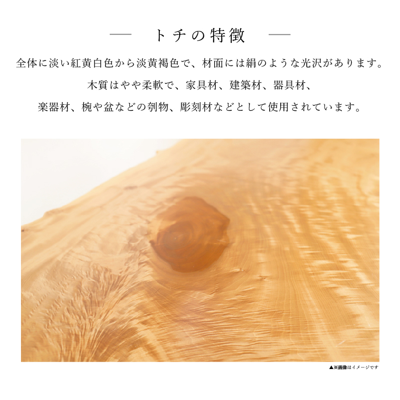 NO.009 栃（トチ）一枚板 デスク｜ 杢美 −MOKUHARU− インテリア 