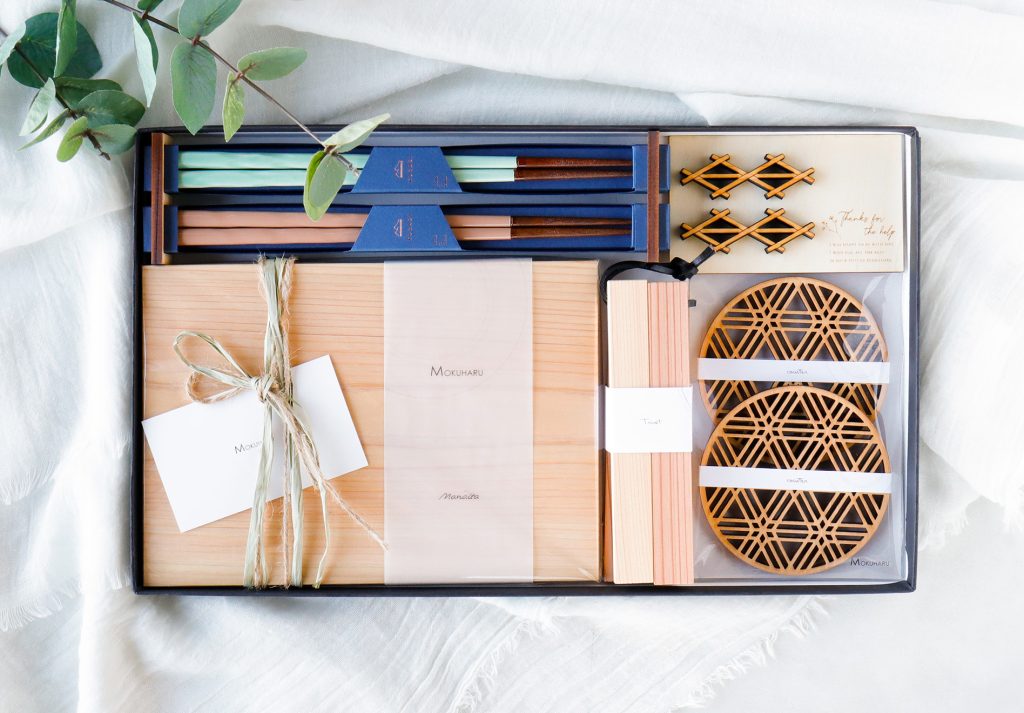 杢美(MOKUHARU)紀州材ヒノキを贅沢に使用した「Premium Gift Set」新発売